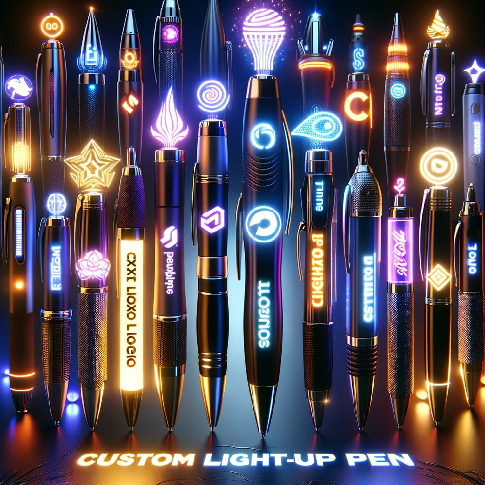 Logo Light Up Pens